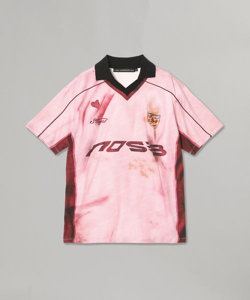 Printed Football Jersey T-Shirt-Andersson Bell-Forget-me-nots Online Store