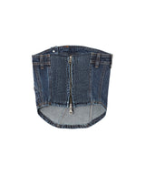 Denim Twist Bustier-Andersson Bell-Forget-me-nots Online Store