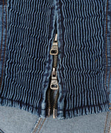 Denim Twist Bustier-Andersson Bell-Forget-me-nots Online Store