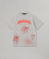 Ribbon Embroidery Spray T-Shirt-Andersson Bell-Forget-me-nots Online Store
