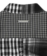 Shirred Check Shirt-Andersson Bell-Forget-me-nots Online Store