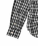 Shirred Check Shirt-Andersson Bell-Forget-me-nots Online Store