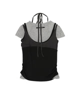 Upside-Down Layered T-Shirt-Andersson Bell-Forget-me-nots Online Store