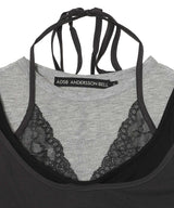 Upside-Down Layered T-Shirt-Andersson Bell-Forget-me-nots Online Store