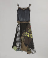 Reworked Vintage Jersey Camisole Dress-Andersson Bell-Forget-me-nots Online Store