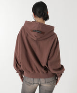 Raw-Cut Studded Zip-Up Hoodie-Andersson Bell-Forget-me-nots Online Store