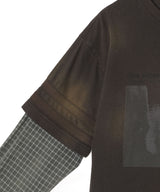 Layered Sleeve Graphic T-Shirt