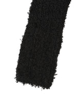 Hand Stitched Hairy Zip-Up Cardigan