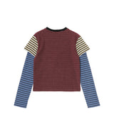 Terry Multi Stripe Ls T-Shirt