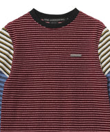 Terry Multi Stripe Ls T-Shirt