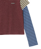 Terry Multi Stripe Ls T-Shirt