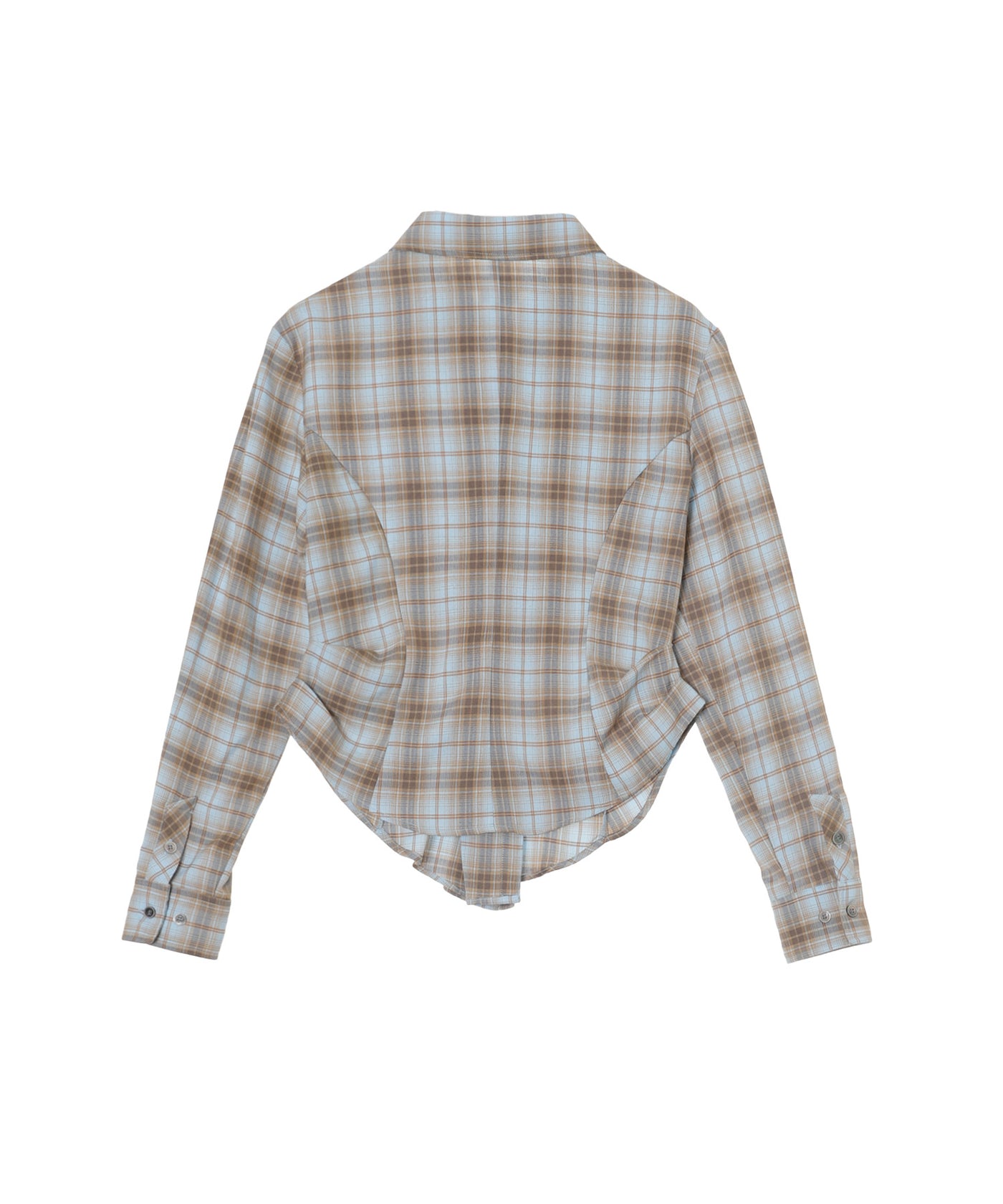 Check Draped Waist Shirt｜アンダーソン ベル(Andersson Bell 