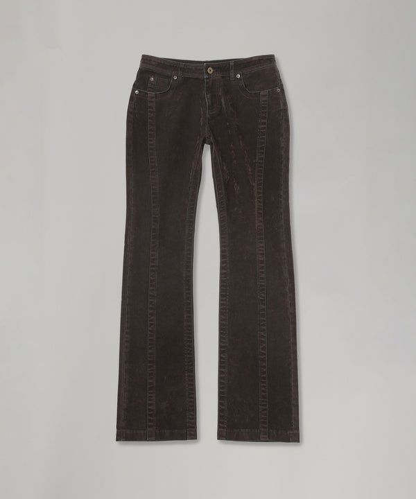 Flock Denim Trousers-KNWLS-Forget-me-nots Online Store
