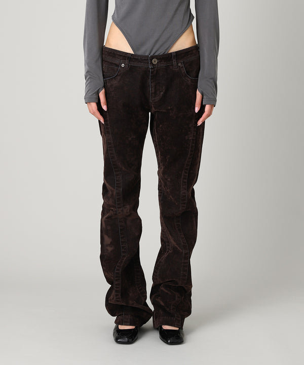 Flock Denim Trousers-KNWLS-Forget-me-nots Online Store