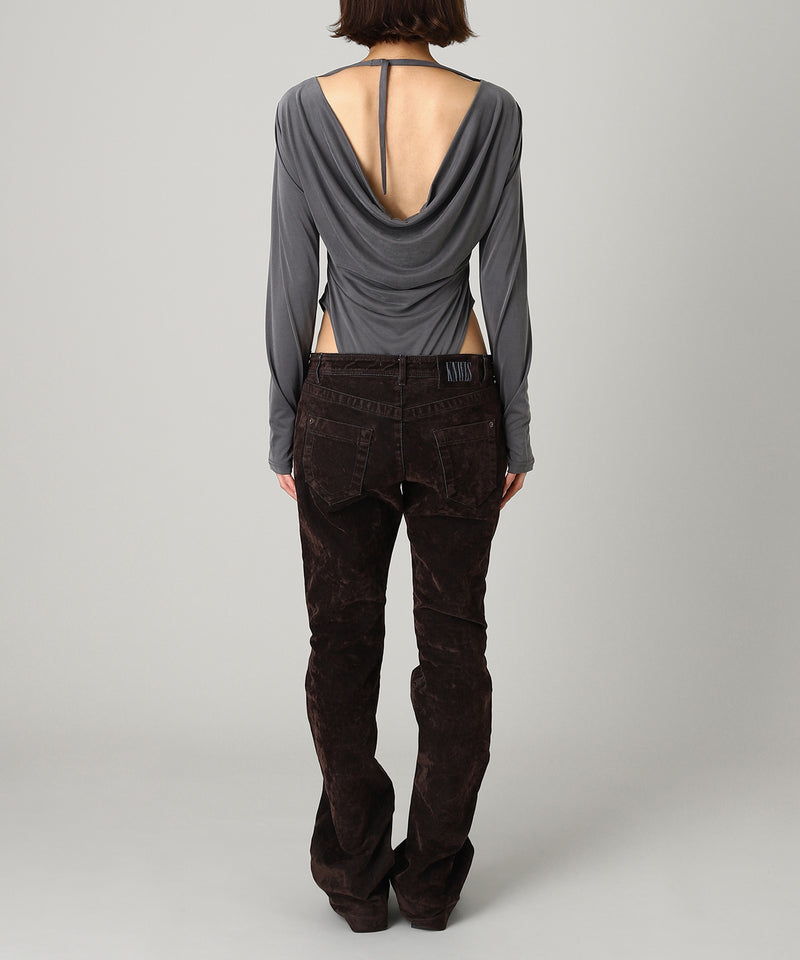 Flock Denim Trousers-KNWLS-Forget-me-nots Online Store