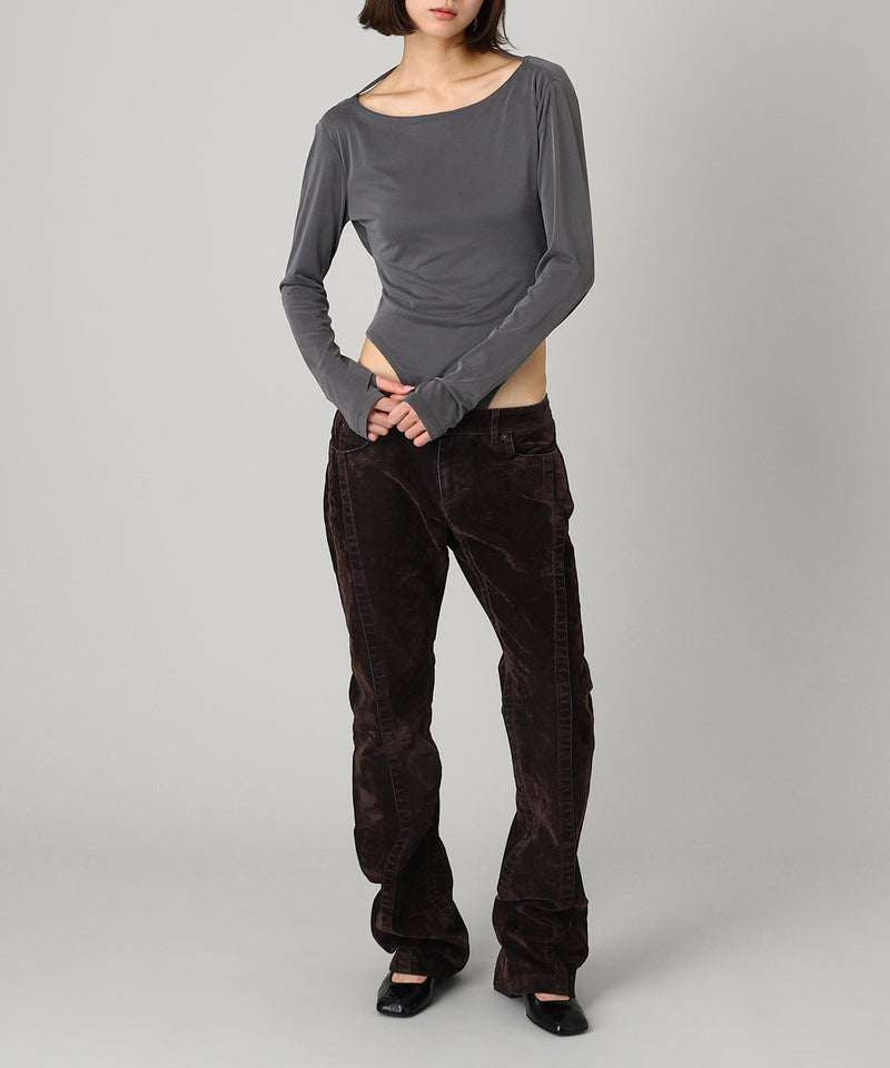 Flock Denim Trousers-KNWLS-Forget-me-nots Online Store