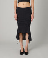 Gathered Soft Jersey Skirt-KNWLS-Forget-me-nots Online Store