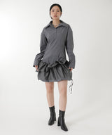モデル身長：165cm / カラー：Gray / サイズ：36