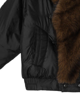 Fur Shawl Collar Puffer Jacket