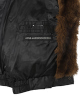 Fur Shawl Collar Puffer Jacket
