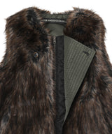 Unisex Curved Placket Reversible Vest