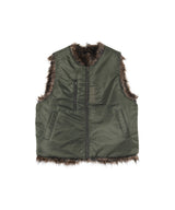 Unisex Curved Placket Reversible Vest