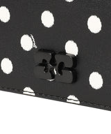 Bou Card Holder With Flap Printed-GANNI-Forget-me-nots Online Store