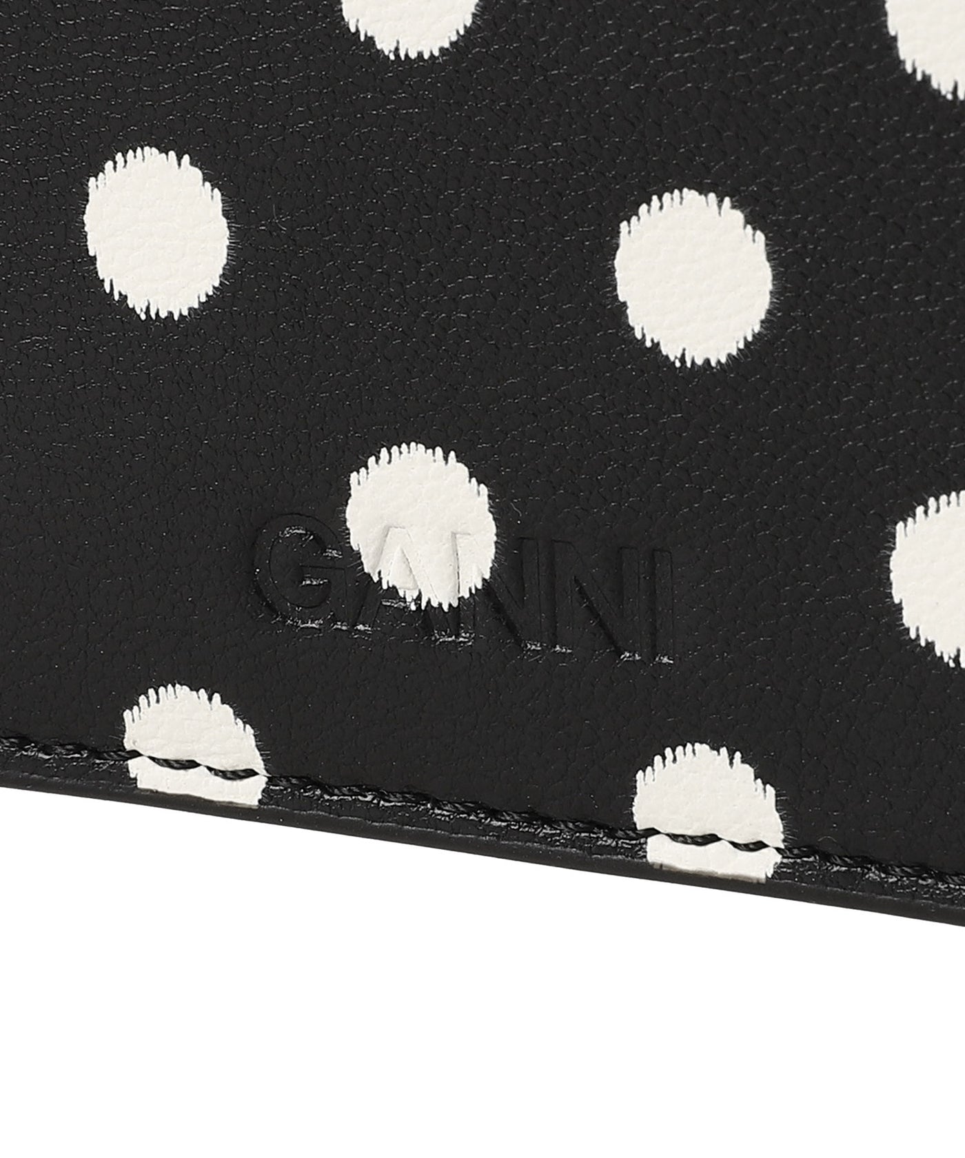 【GANNI(ガニー)】 ジャガード　スマホポーチ Bou Card Holder With Flap Snake｜ガニー(GANNI)｜Forget-me-nots