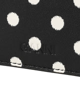 Bou Card Holder With Flap Printed-GANNI-Forget-me-nots Online Store