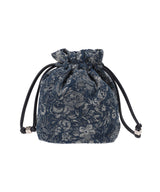 Pouch Tapestry Denim-GANNI-Forget-me-nots Online Store