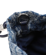 Pouch Tapestry Denim-GANNI-Forget-me-nots Online Store