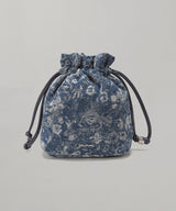 Pouch Tapestry Denim-GANNI-Forget-me-nots Online Store