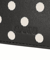 Bou Card Holder Printed-GANNI-Forget-me-nots Online Store