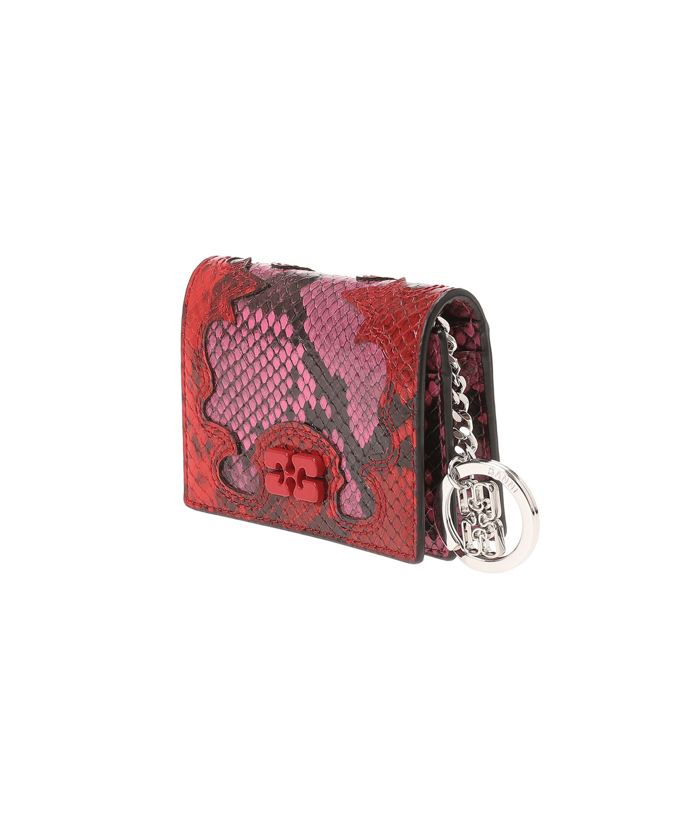 Bou Card Holder With Flap Snake｜ガニー(GANNI)｜Forget-me-nots