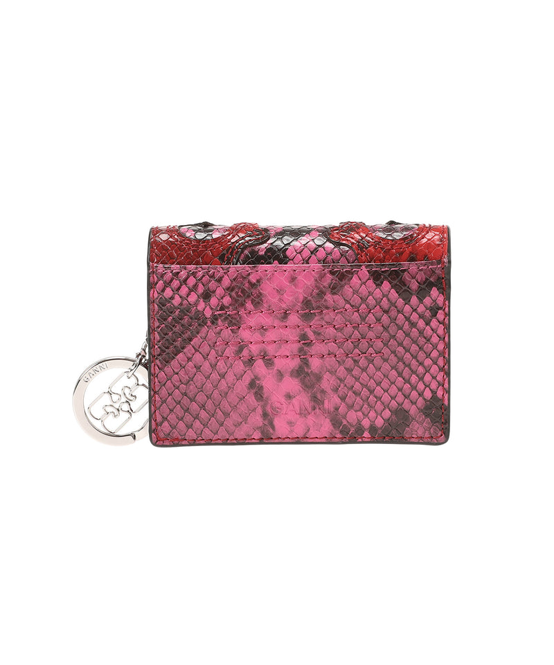 Bou Card Holder With Flap Snake｜ガニー(GANNI)｜Forget-me-nots