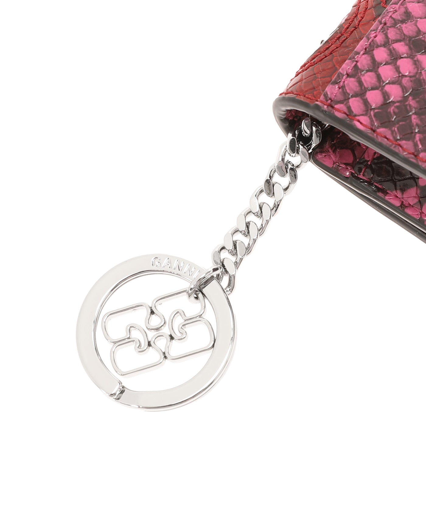 Bou Card Holder With Flap Snake｜ガニー(GANNI)｜Forget-me-nots