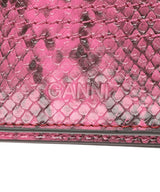 Bou Card Holder With Flap Snake-GANNI-Forget-me-nots Online Store