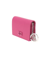 Bou Card Holder With Flap Grained-GANNI-Forget-me-nots Online Store