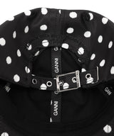Printed Nylon Cap-GANNI-Forget-me-nots Online Store