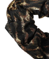 Metallic Cloque Scrunchie-GANNI-Forget-me-nots Online Store