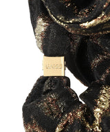 Metallic Cloque Scrunchie-GANNI-Forget-me-nots Online Store