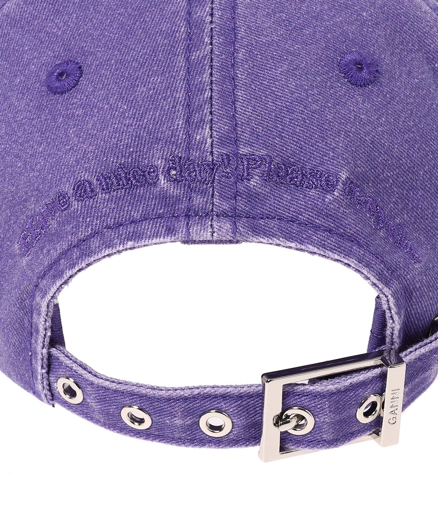 Washed Cotton Canvas Cap｜ガニー(GANNI)｜Forget-me-nots Online Store