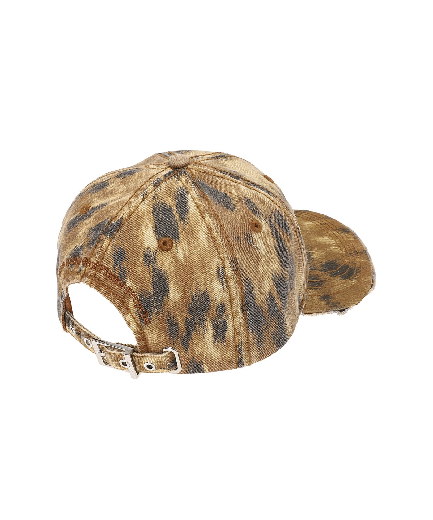 Washed Cotton Print Canvas Cap｜ガニー(GANNI)｜Forget-me-nots