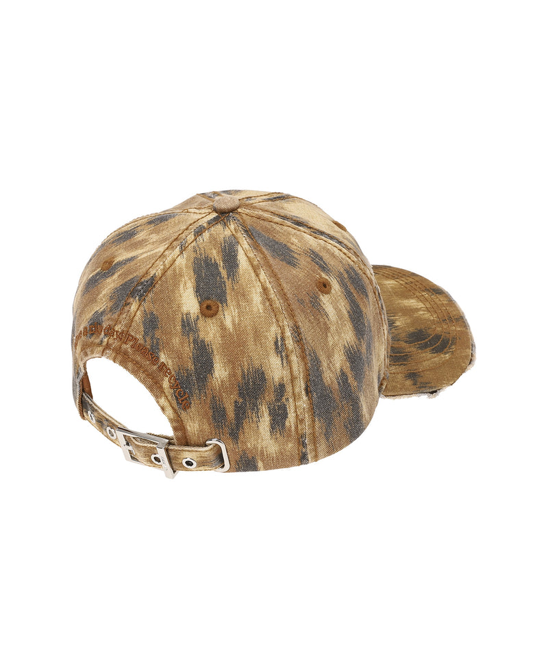 Washed Cotton Print Canvas Cap｜ガニー(GANNI)｜Forget-me-nots