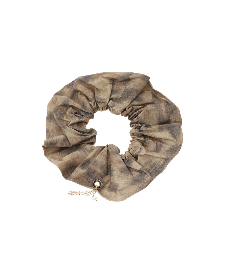 Printed Ikat Scrunchie｜ガニー(GANNI)｜Forget-me-nots Online Store