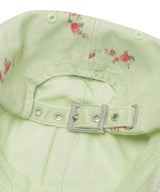 Printed Washed Cotton Canvas Cap-GANNI-Forget-me-nots Online Store