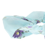 Scrunchie Printed Blue-GANNI-Forget-me-nots Online Store