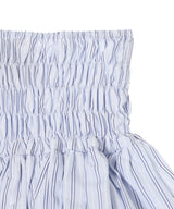 Striped Poplin Skirt With Bubble Hem-CONSTANCA ENTRUDO-Forget-me-nots Online Store