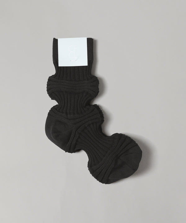 Garter Rib Socks｜シーエフシーエル(CFCL)｜Forget-me-nots Online Store