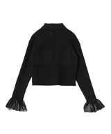 Fluted Lucent Cropped Shirt Cardigan-CFCL-Forget-me-nots Online Store